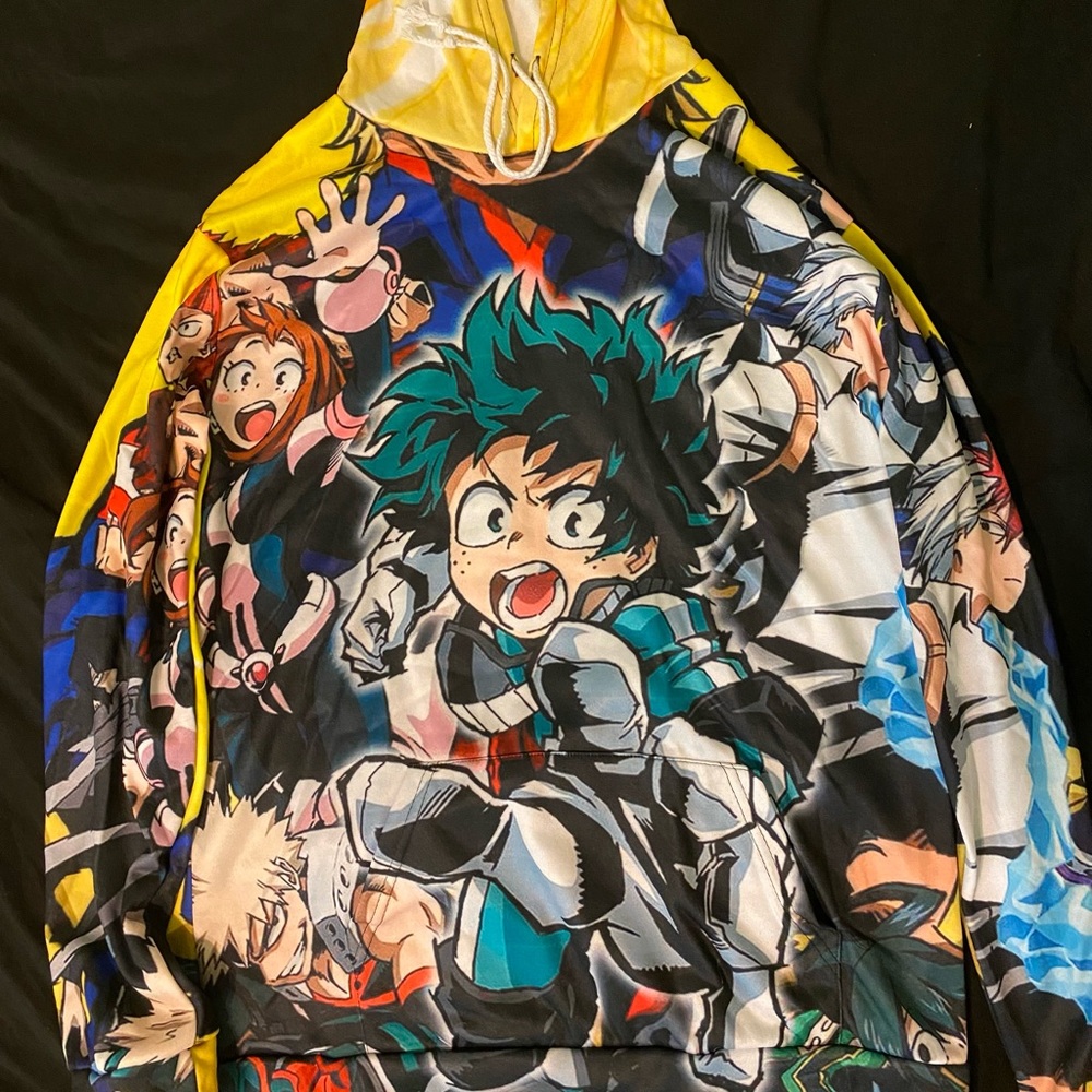 My Hero Academia graphic design hoodie